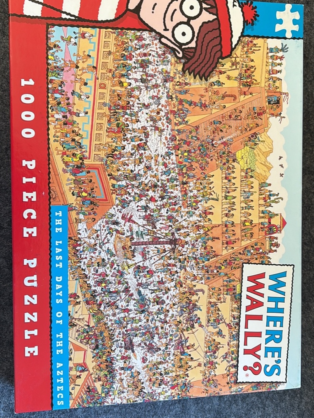 Where's Wally? 1000-Piece Puzzle – Red, Blue, White
